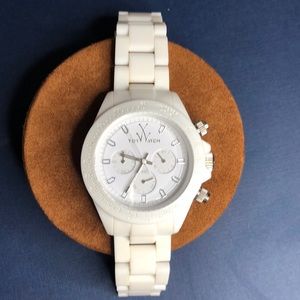 ToyWatch
Monochrome White Chronograph Watch, 41mm